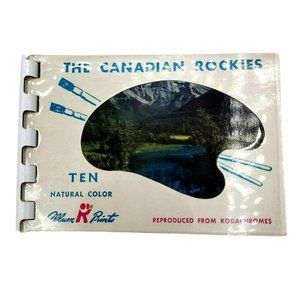 Book Canadian Rockies Kodachromes Reproductions Vintage 10 Scenic Image Pictures